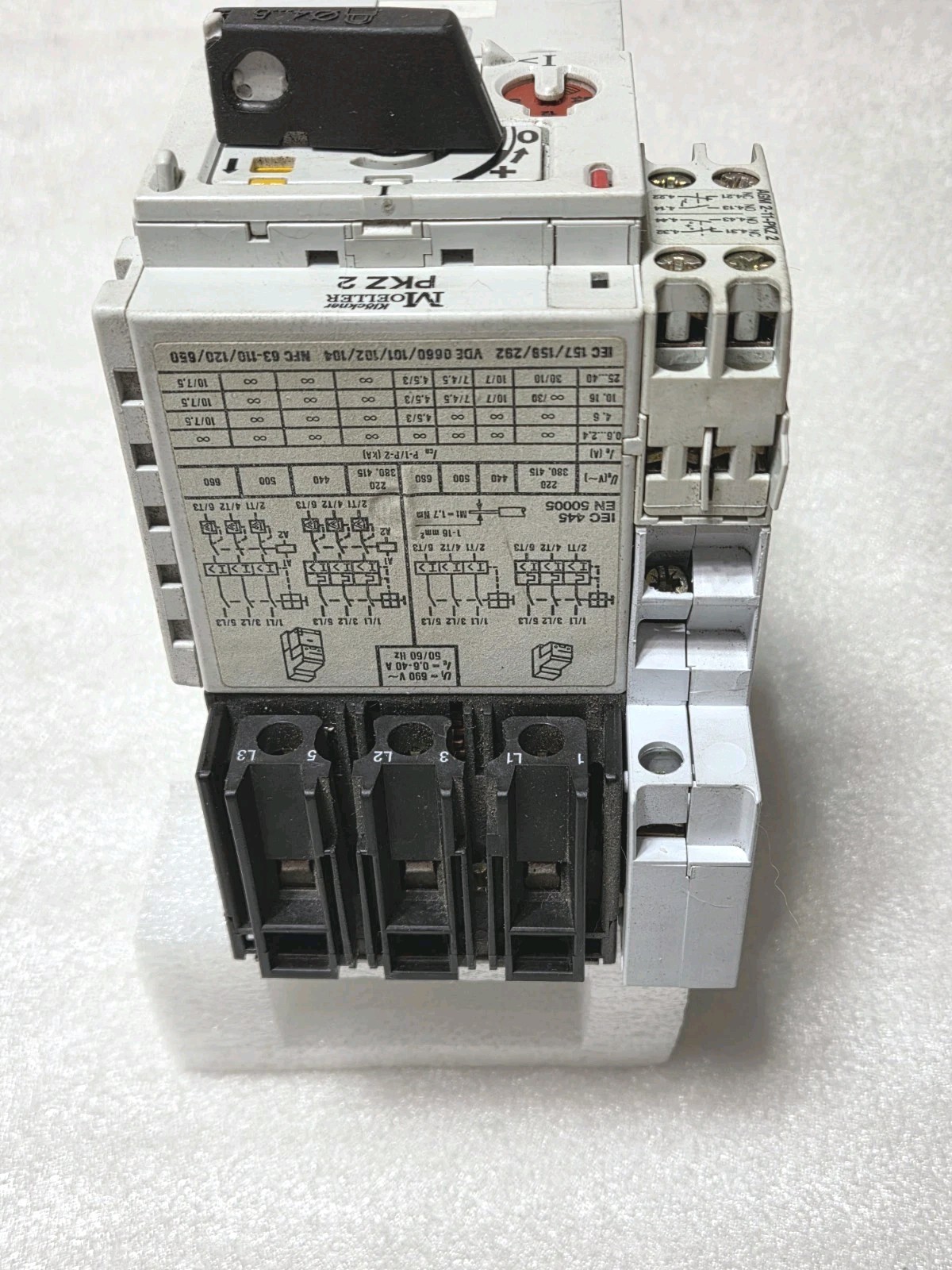 Klockner Moeller S-PKZ2,  ZM-1,0-PKZ2,PKZ2 Combination Starter Motor Protector