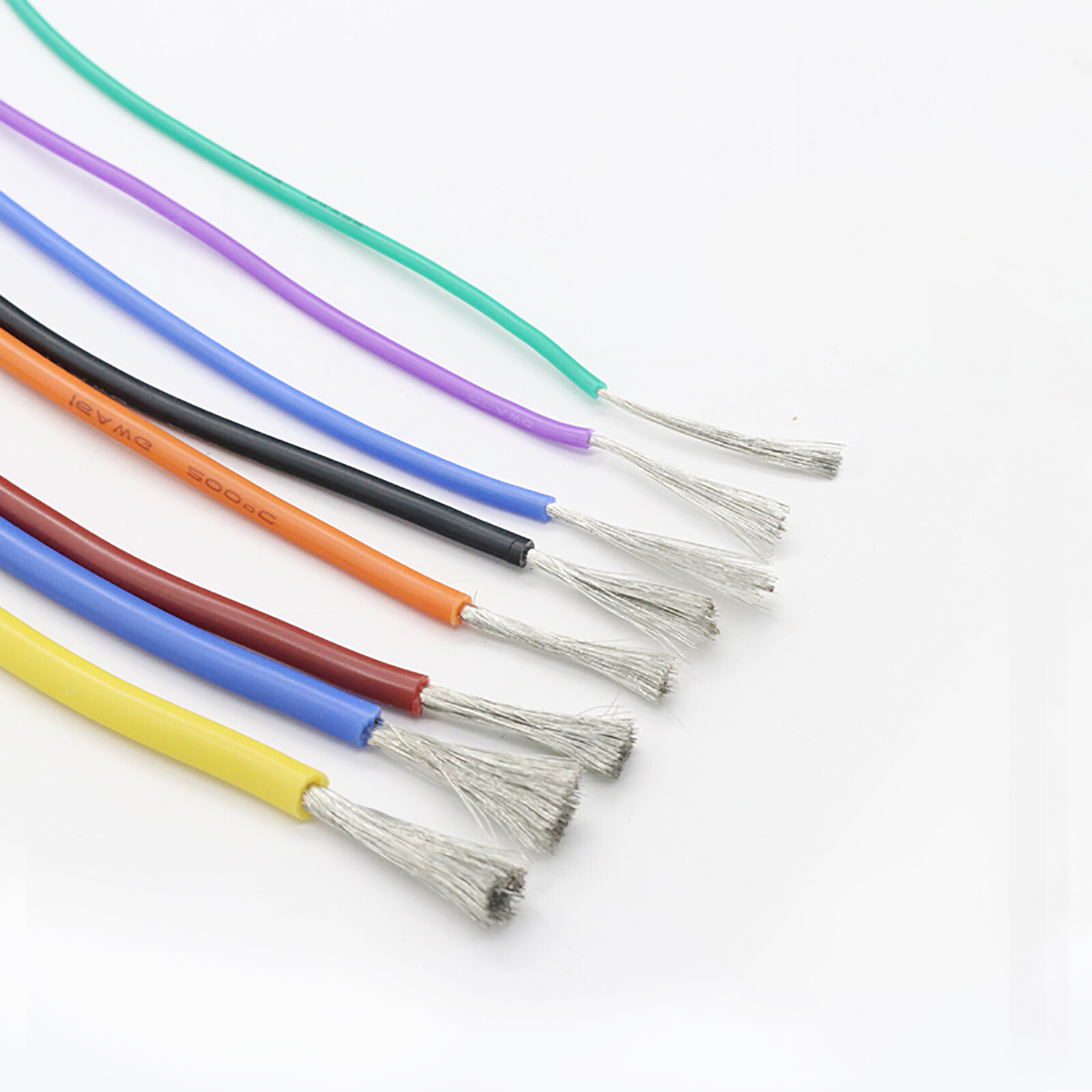 Flexible Silicone Cable Wire 2/4/6/7/8/10/12/14/16 – 30 AWG 0.08mm Tinned Copper