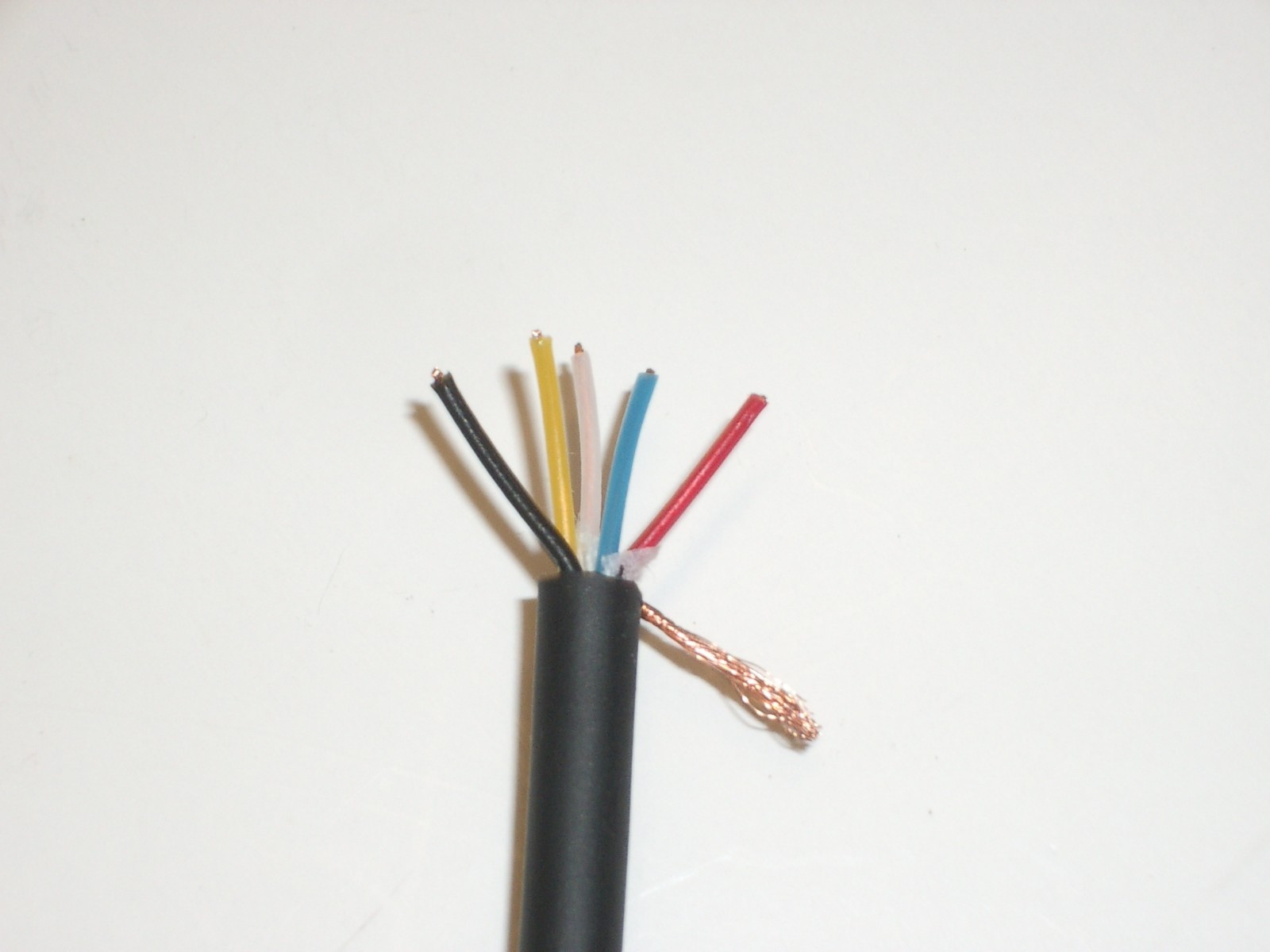 WORKMAN SMC10 6FT NOISE FREE 5 CONDUCTOR SHIELDED STRAIGHT MICROPHONE CABLE