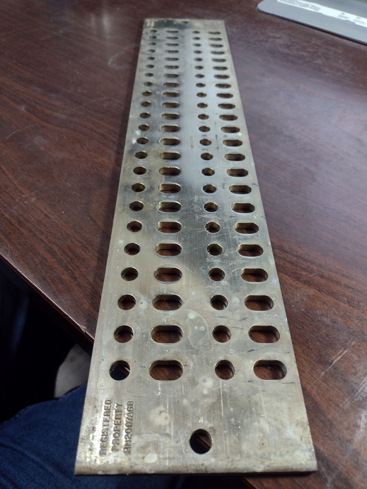 allG TINNED-COPPER GROUND BAR 1/4″ x 4″ x 20″ BUSBAR 3/8″ STUD HOLES NEW NO BOX