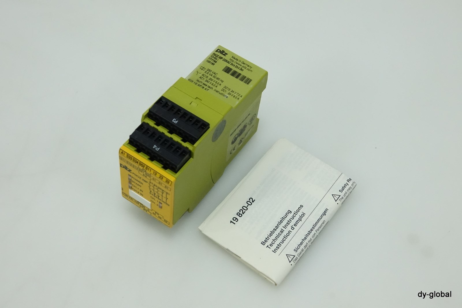 PILZ NIB X8P 230VAC 3n/o 2n/c 2so Switching unit 102093668 ELEC-I-474=7C33