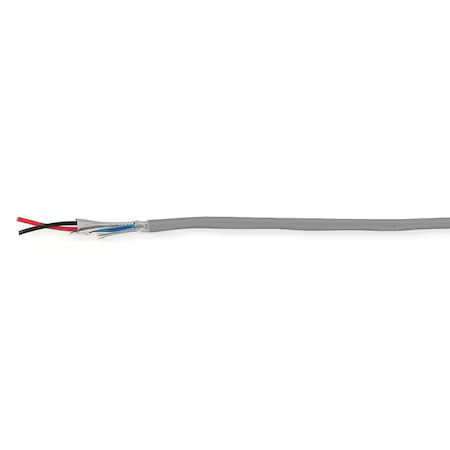 Carol E2003s.41.10 Power Limited And Communication Cable, 3 C, White, Pvc, 1000