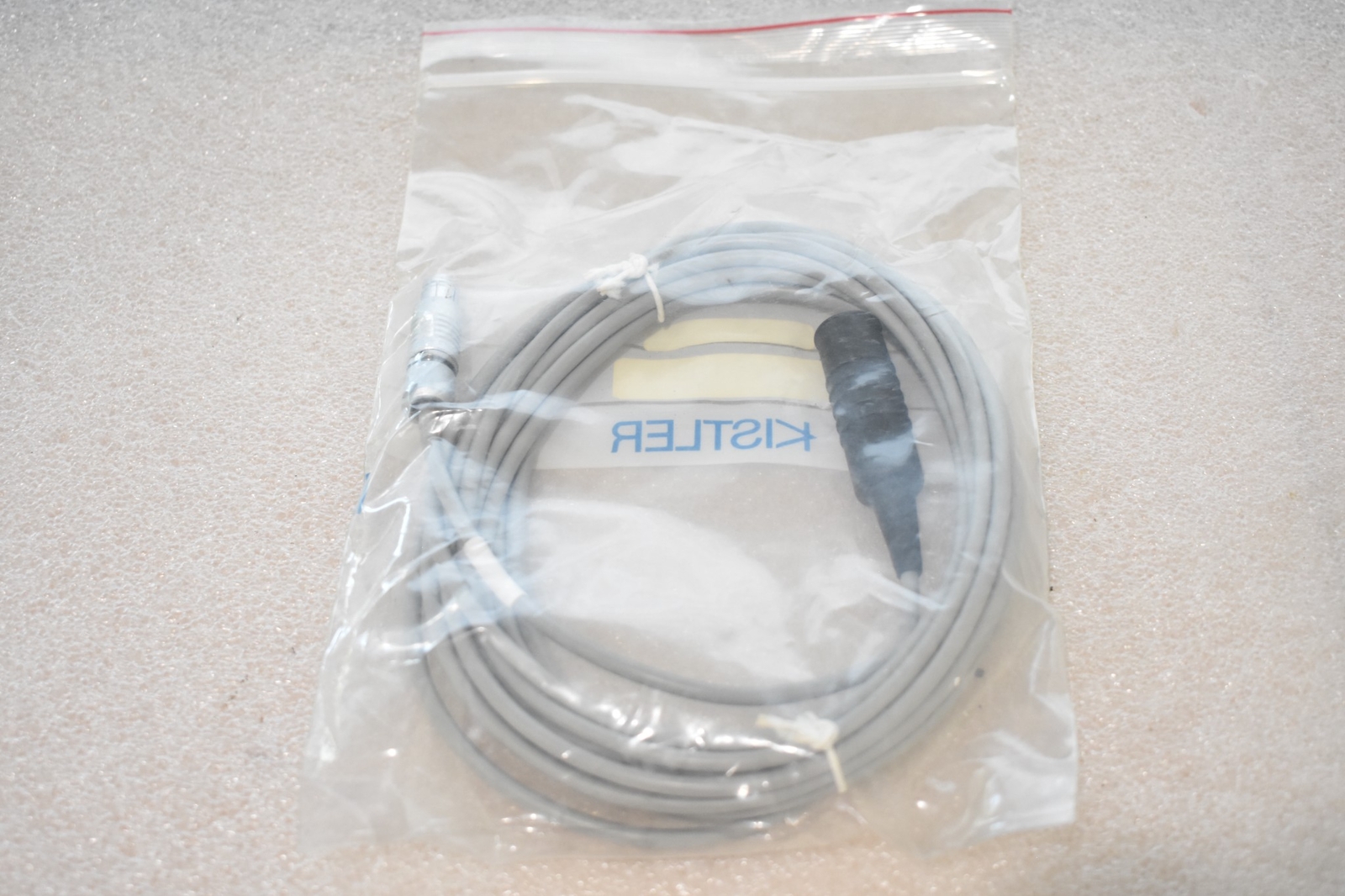 KISTLER 4751A5 CONNECTOR CABLE ASSEMBLY, 16′ 5″ LENGTH, MADE IN SWITZERLAND