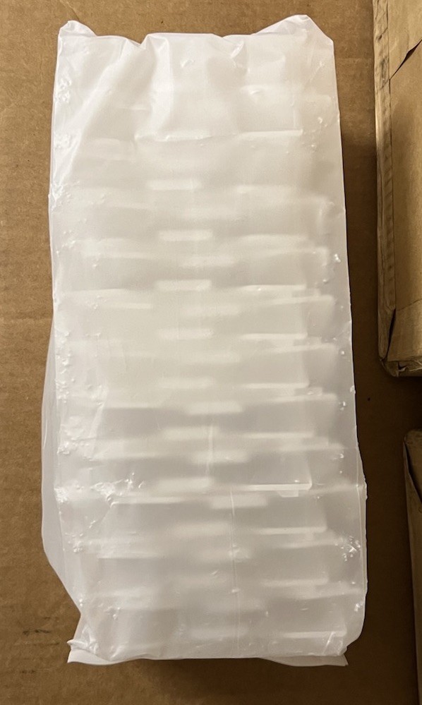 NEW Gel-Pak GP-CLIP-44T Clips 4×4” Natural Polypropylene – 25 Count