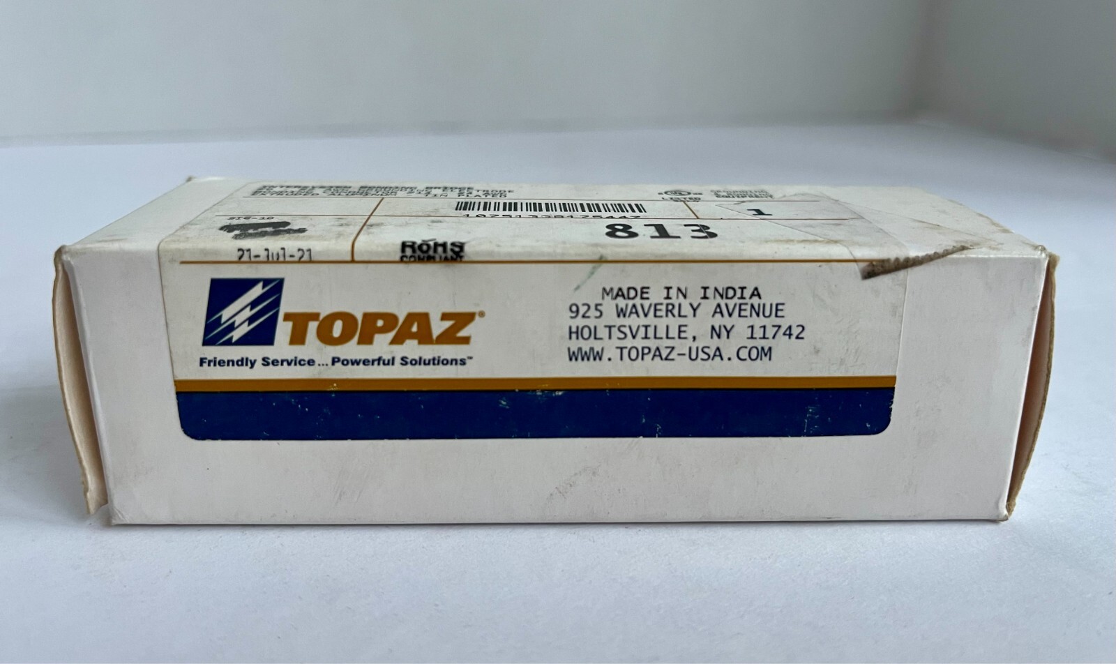 Topaz 813 #6-#2 Intersystem Bonding Bridge AWG Grounding Electrode Copper
