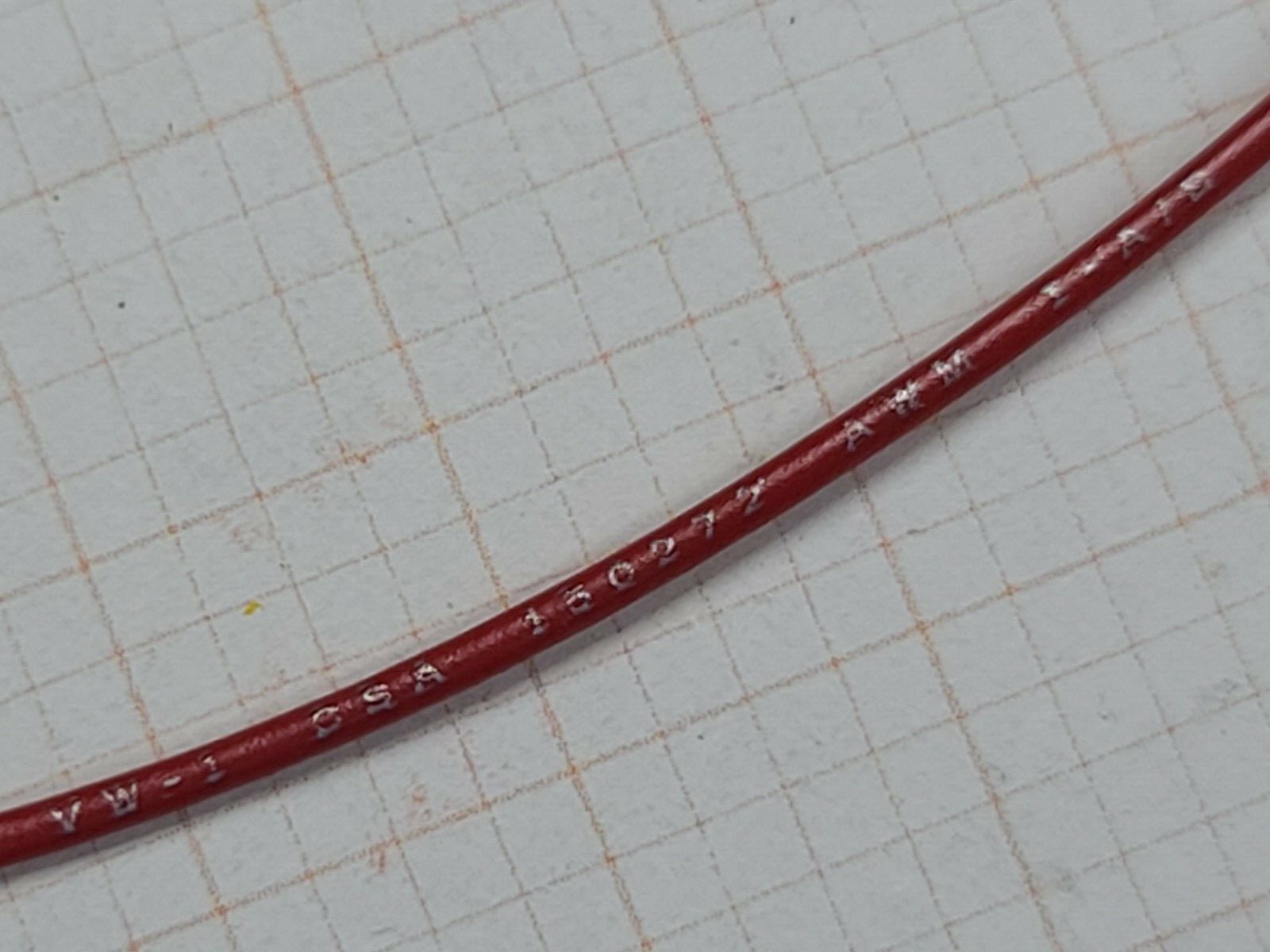 Atlas Wire #18awg 16x30T UL-1061 .010″ Hook-up/Lead Wire 105C/300V Red /100ft
