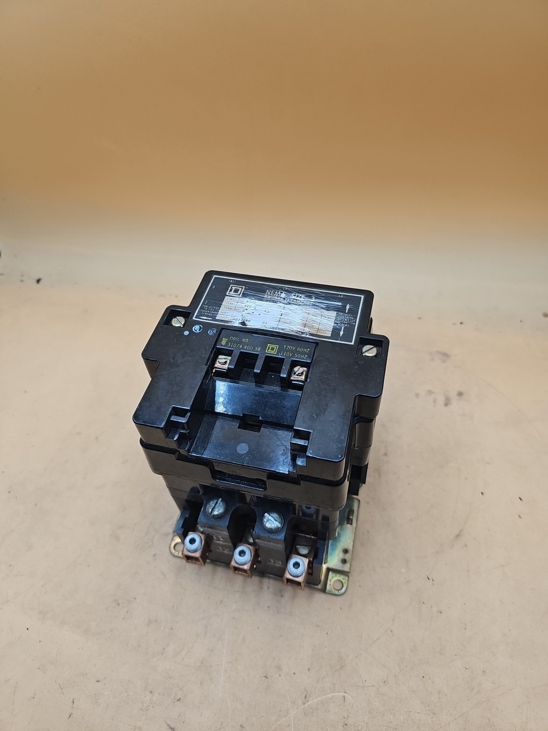 Square D 8502-SEG2 Size 3 Starter Contactor Coil