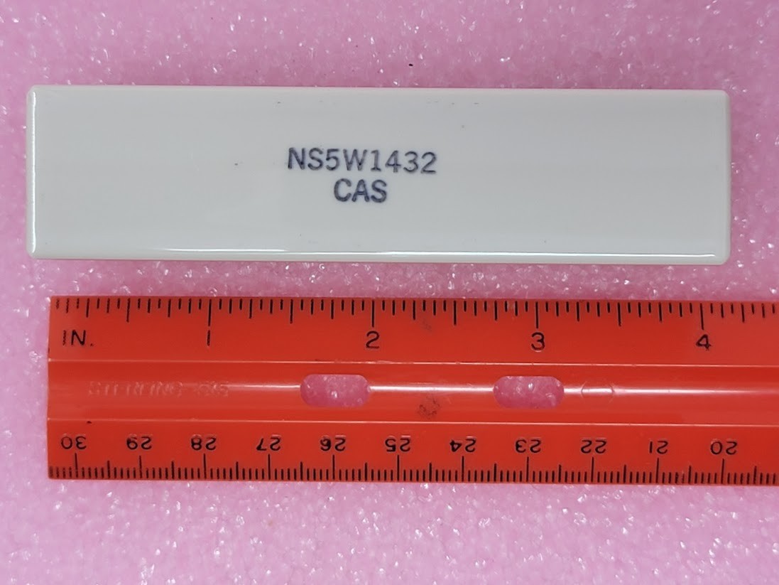 CAS – NS5W1432 – Hardware, Spacer / Stand-Off, Rectangular 4″ x 1″, New.