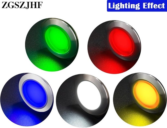 16mm 12V 24V LED Indicator Light, Frosted Surface, Waterproof Screw Terminal