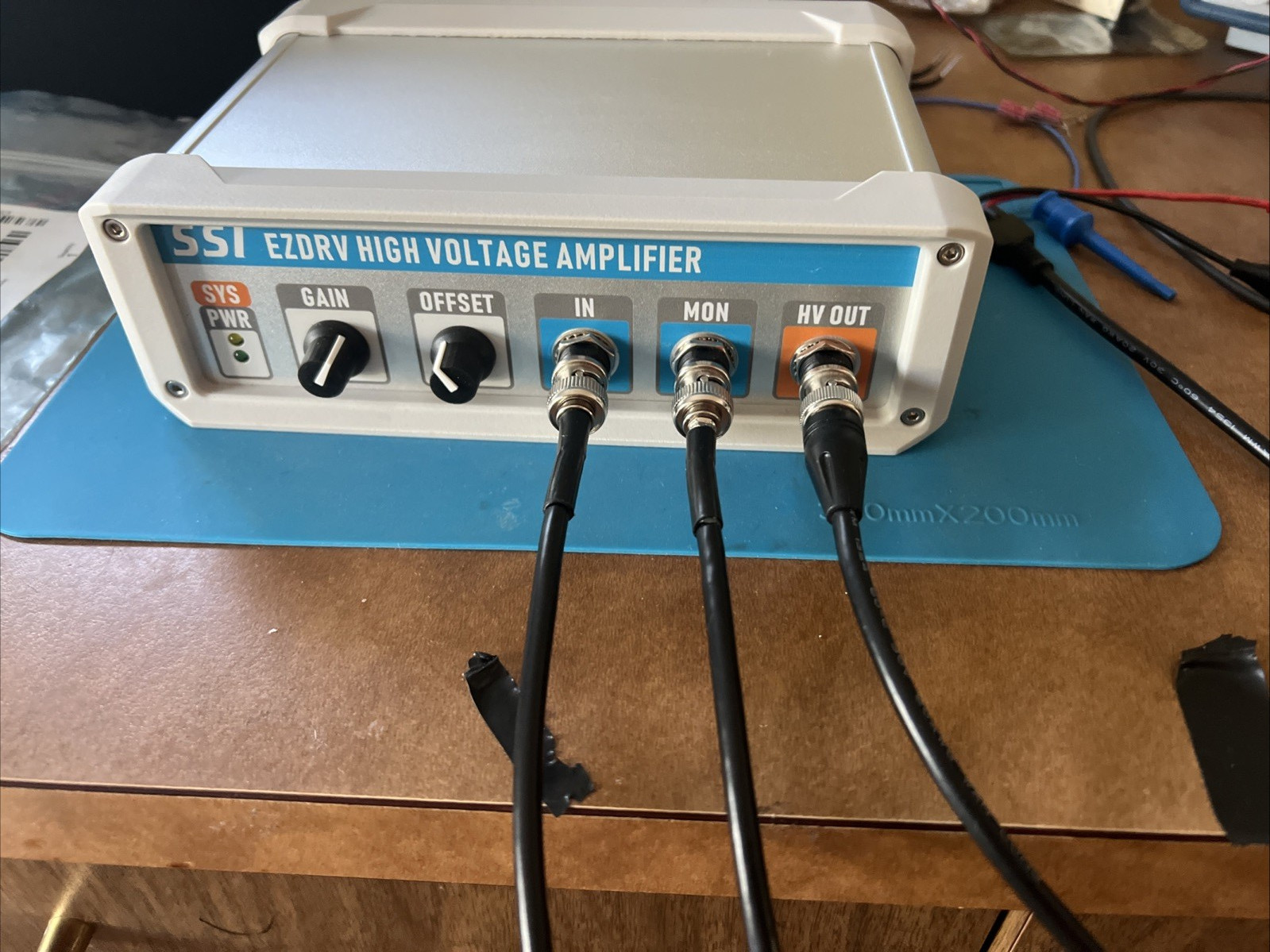 High Voltage Amplifier 0-300V