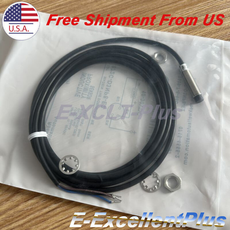For Allen Bradley 872C-D3NP8-E2 872CD3NP8E2 Proximity Sensor Switch 10-30VDC PNP
