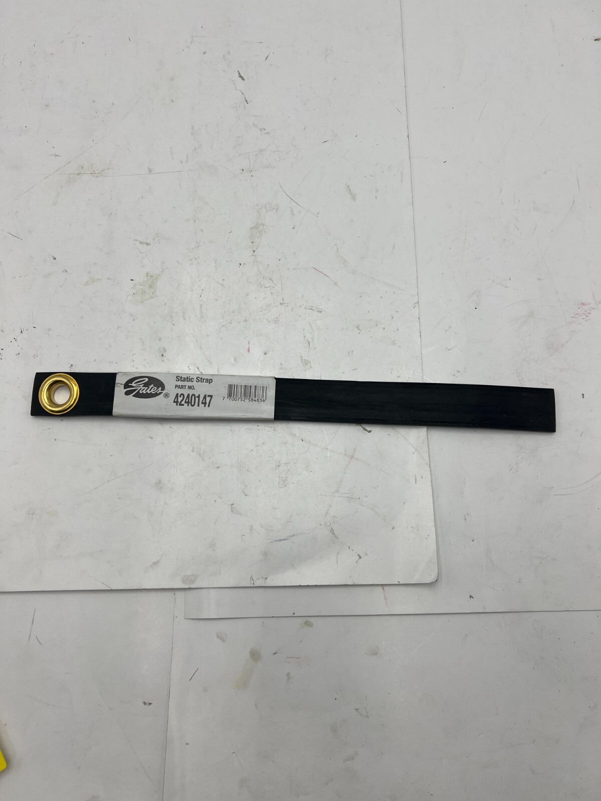 (QTY 2) Gates Black Rubber Anti-Static Strap for Scissor Lift 4240147 13″