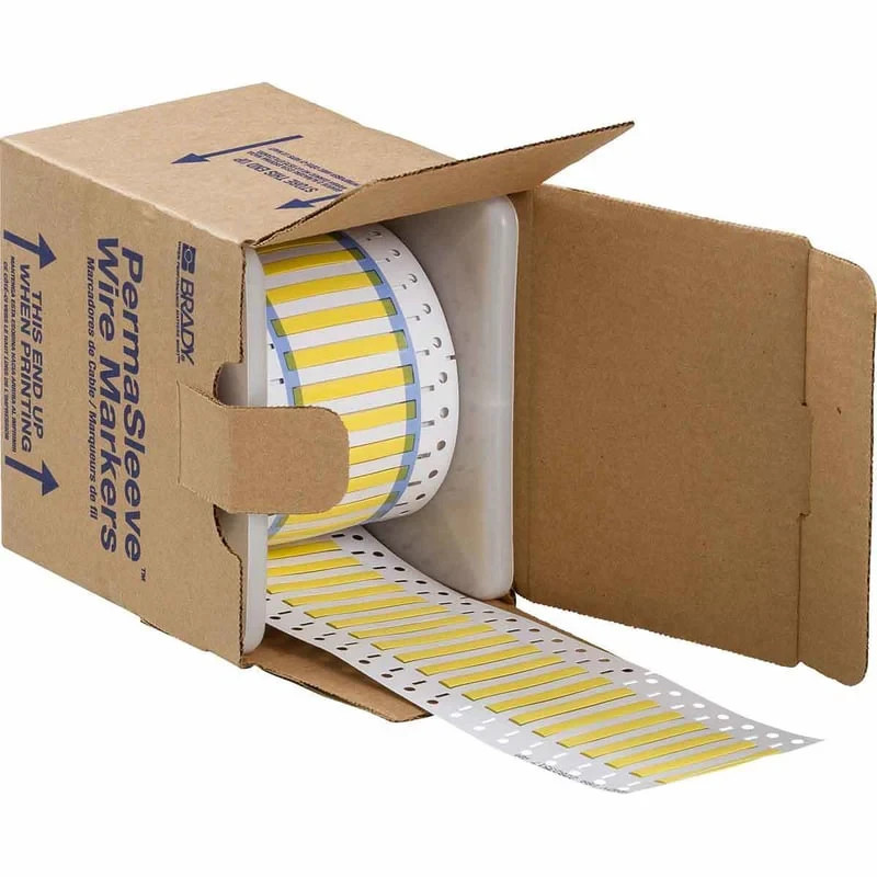 Brady PS-125-2-YL-S-2 1/8″ Diameter, For 3″ Core Printers – 1″