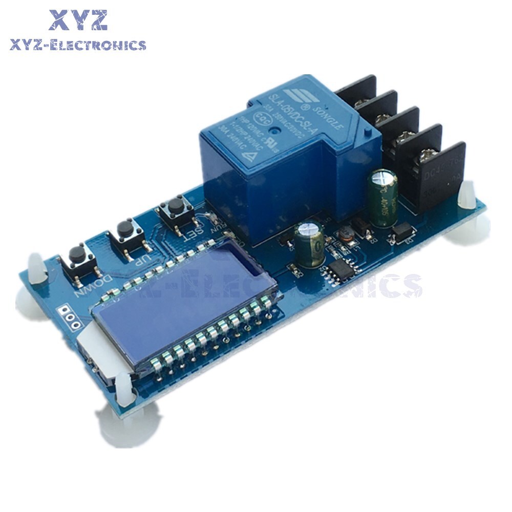 30A 6-60V Lithium Battery Charge NC Control Module Protection Board LCD Display