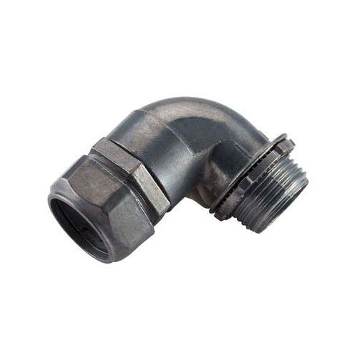 HALEX CO. 02910, EMT Conduit Compression Elbow, 1″, Die-Cast, 90D, 1pc