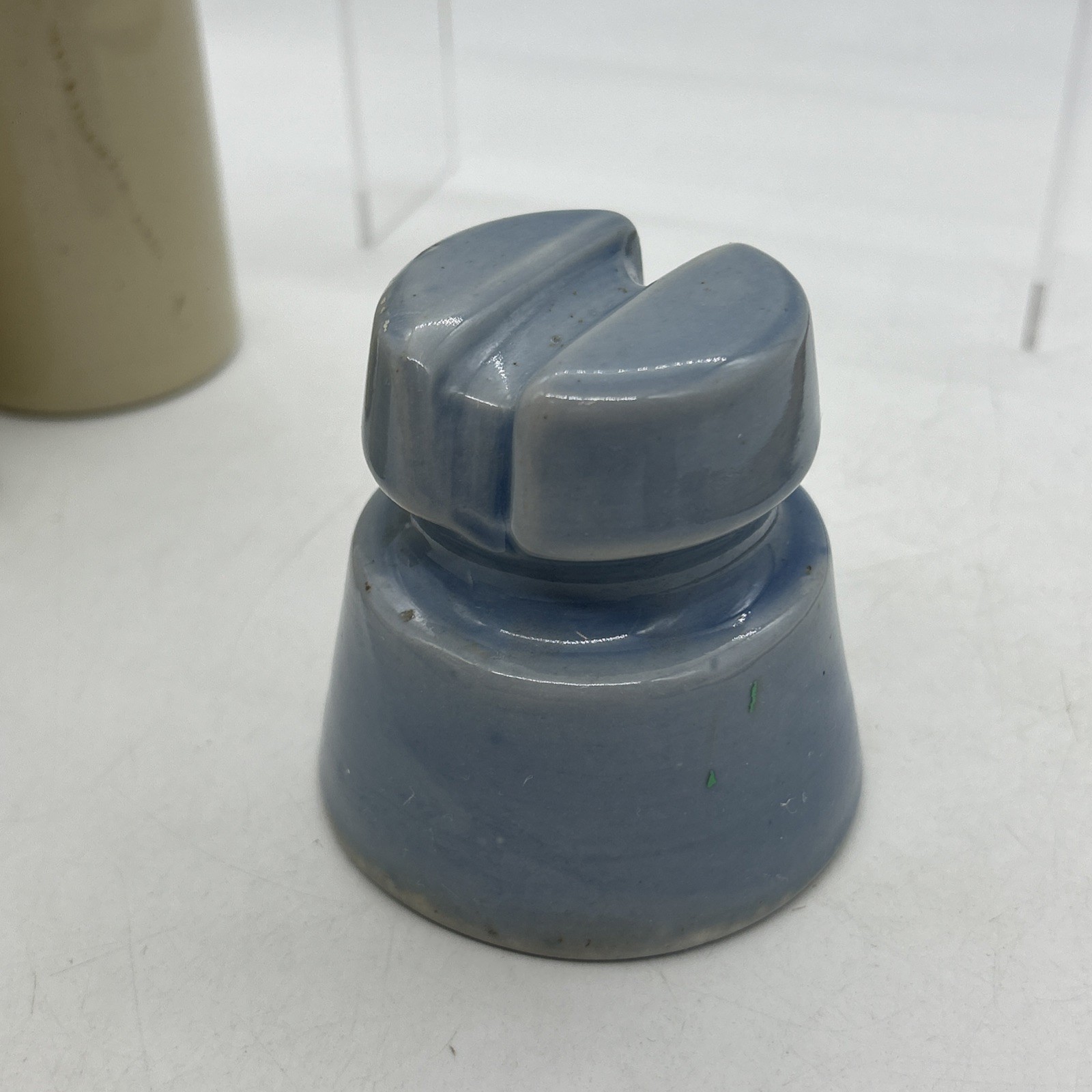 Vintage KP Blue White Electric Insulators Porcelain Set Australia
