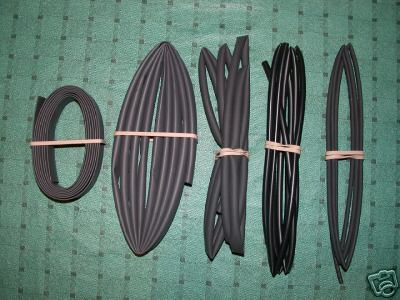 20′ HEAT SHRINK TUBING 1/2″ 3/8″ 1/4″ 3/16″ 1/8″ FREE S