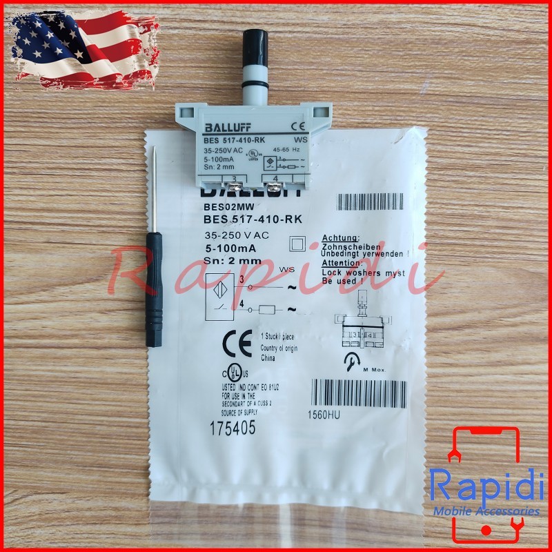 New Proximity Sensor Switch For Balluff BES 517-410-RK BES02MW US
