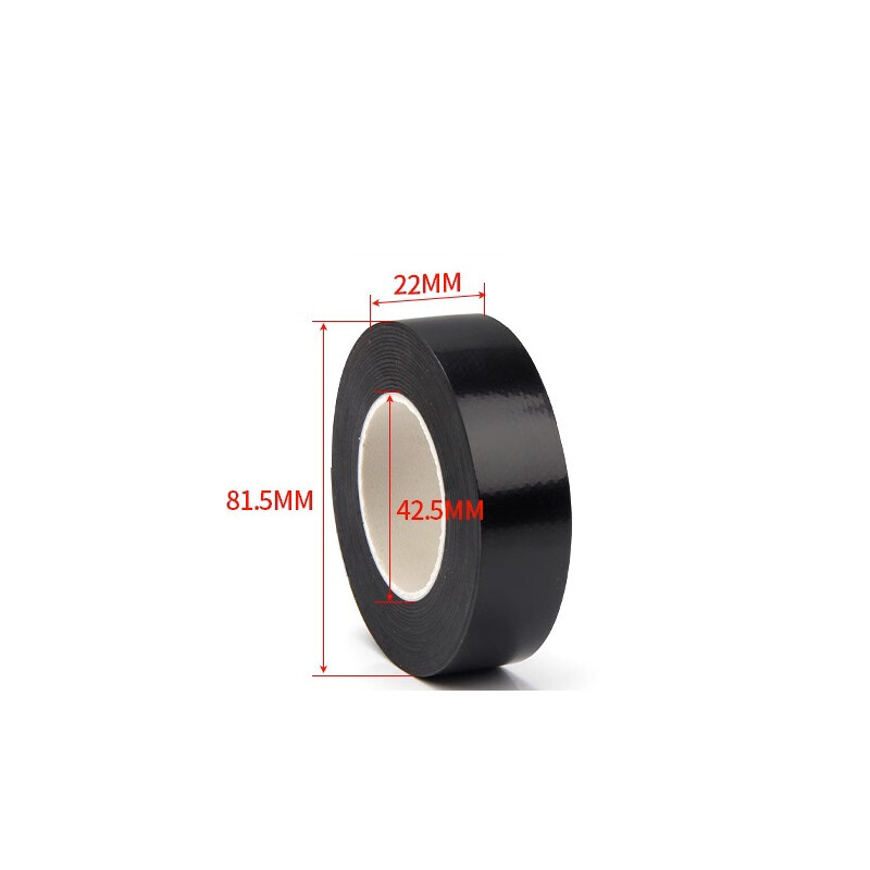 J-20 Black Electrical PVC Self-adhesive Insulation Tape Flame Retardant Length5m