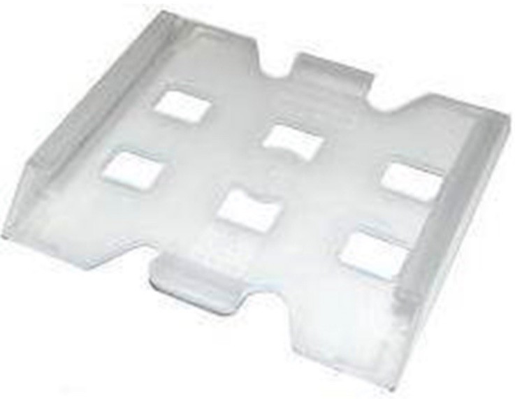 NEW Gel-Pak GP-CLIP-44T Clips 4×4” Natural Polypropylene – 25 Count