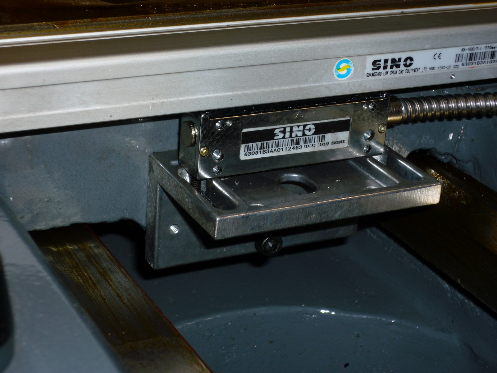 Digital Readout Kit for lathe/ 2-Axis, fit 15″/14″/13″/12″x40″. 7″ LCD Monitor.