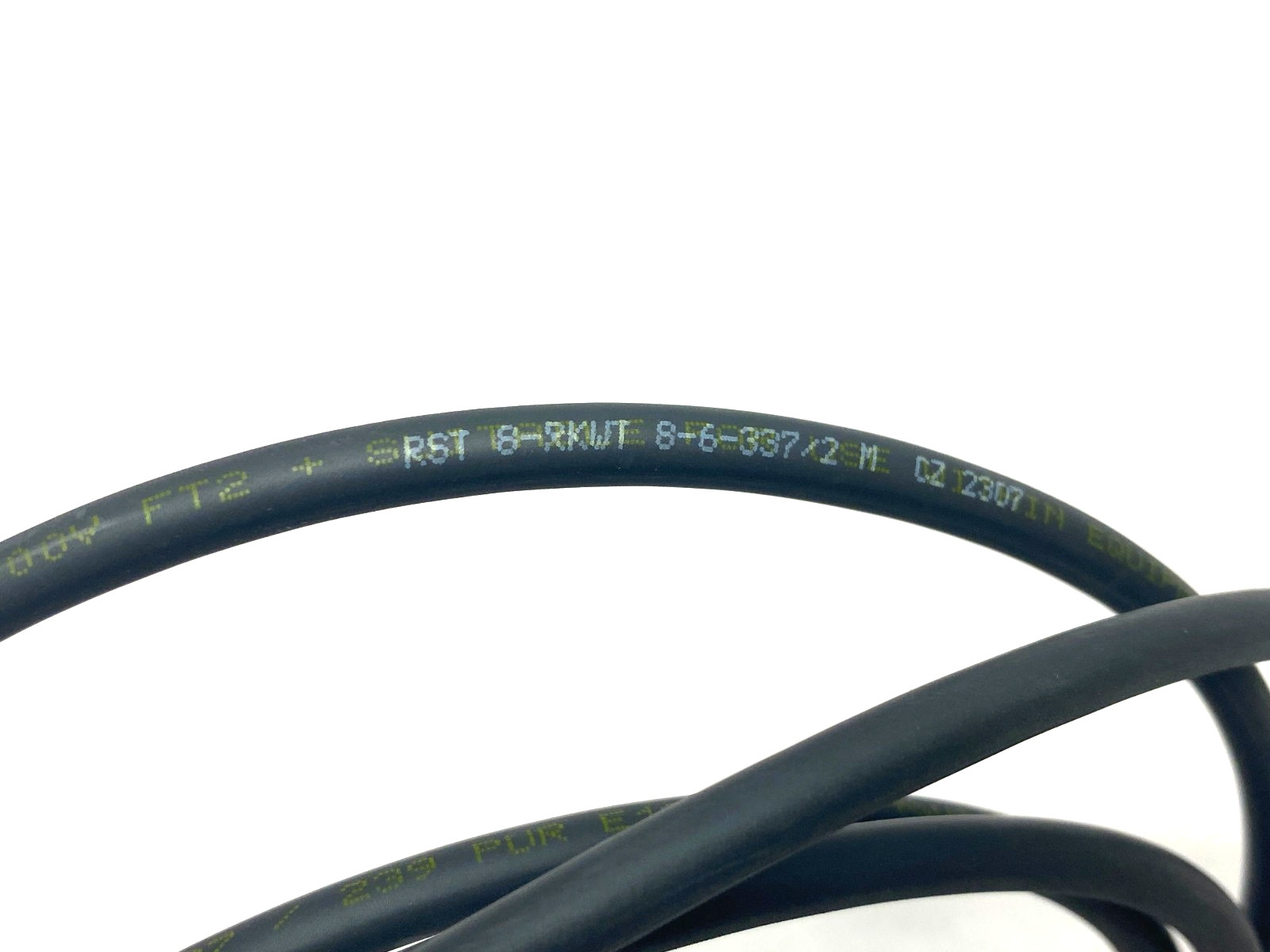 Lumberg RST 8-RKWT 8-6-337/2M Double Ended Right Angle Cordset 8-Pin M to F