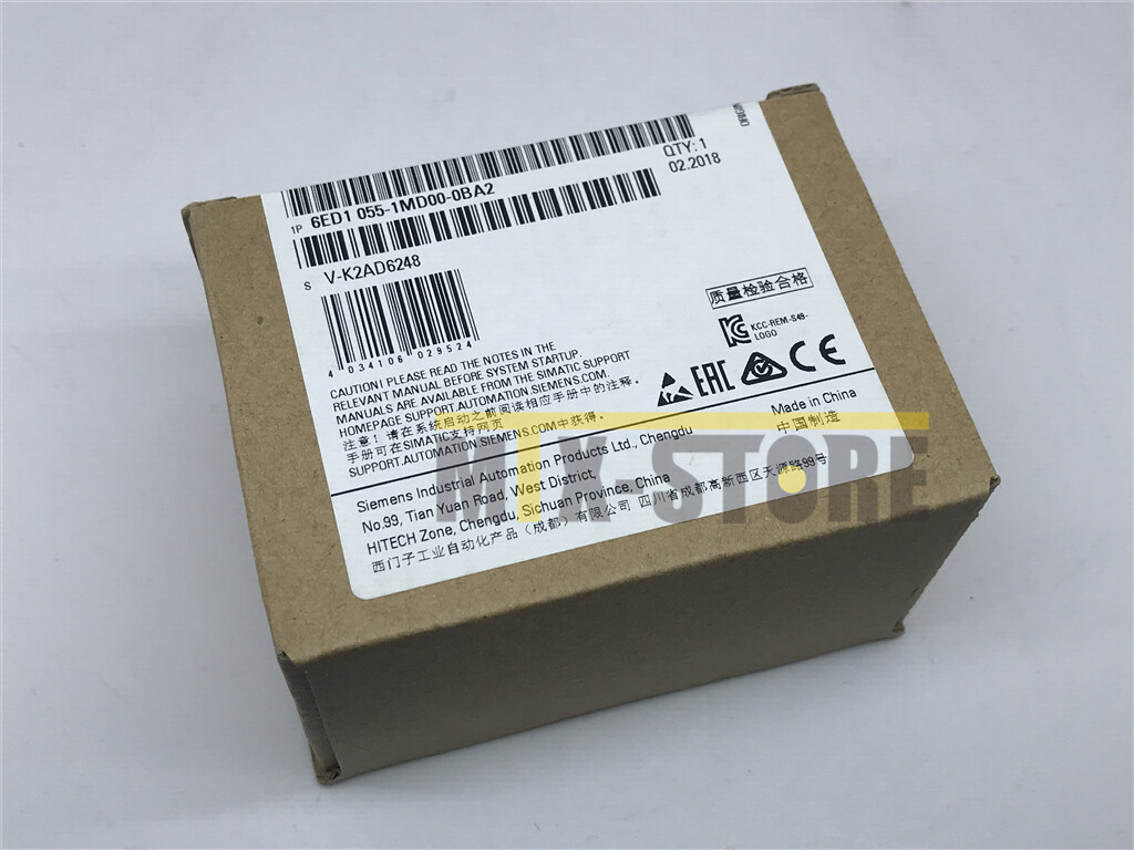 1PCS Unopened New In Box Siemens 6ED1 055-1MD00-0BA2 6ED1055-1MD00-0BA2