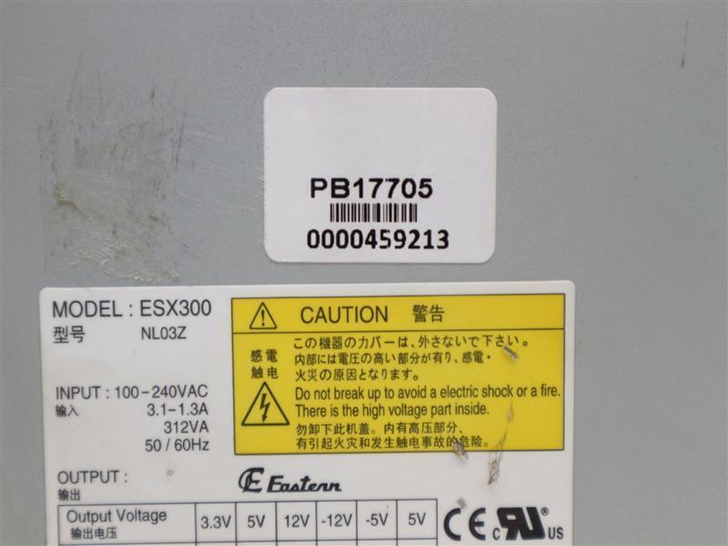 Densei-Lambda ESX300 NL03Z Power Supply 200W 100-240VAC 3.1-1.3A 312VA 50/60Hz