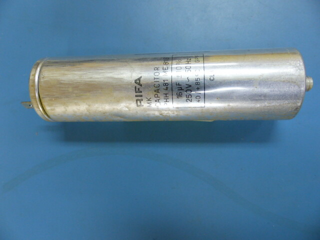 RIFA PHH481ME816 Qty of 1 per Lot 16UF 250V 37X125MM THREADED STUD MT. .250