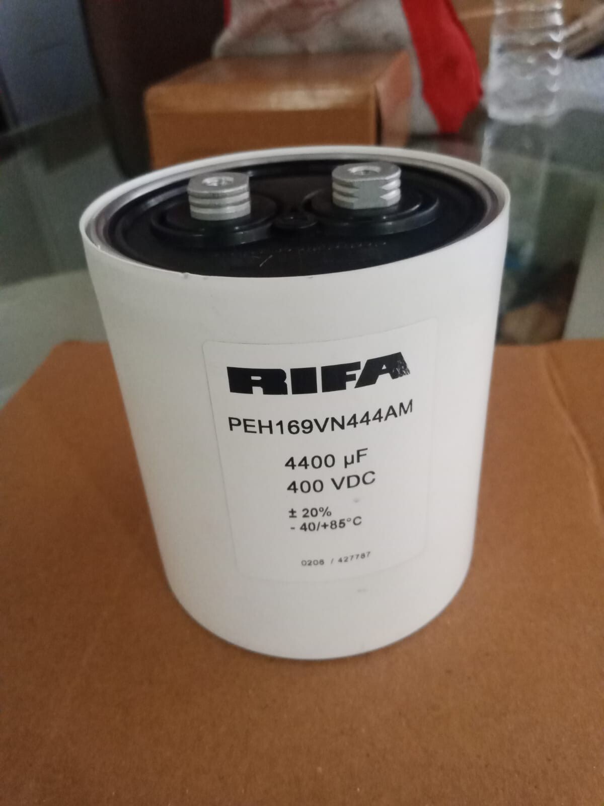 1PC OF Electrolyte Capacitor RIFA PEH169VN444AM Long Life Capacitor – NEW