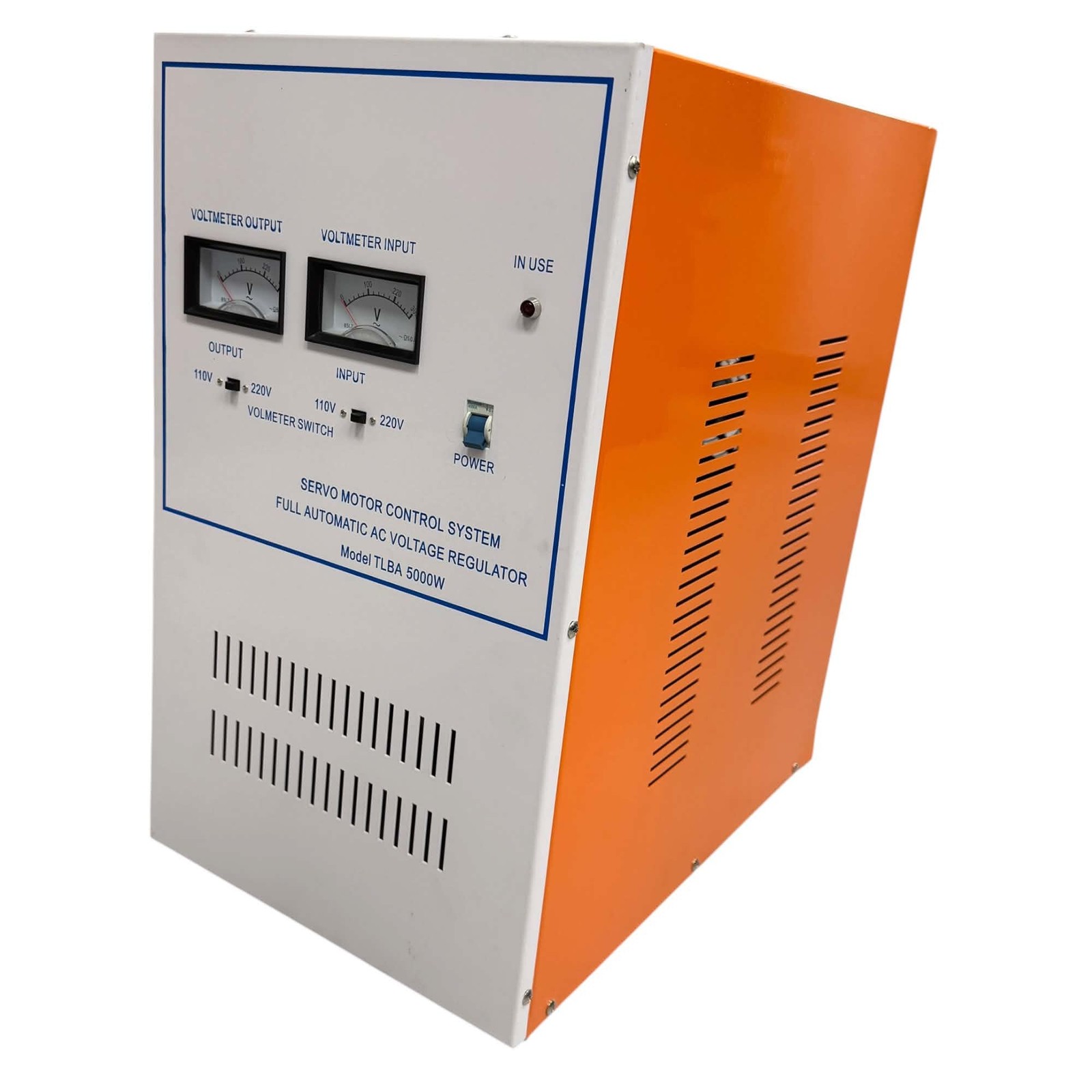 TLBA-5000W AC Automatic Voltage Regulator 5000W Servo Motor 140-260V Single Phas