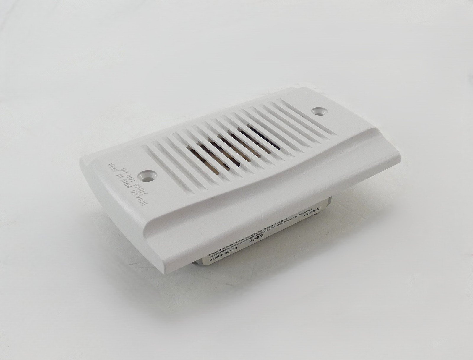 System Sensor MHW Wall Mount Mini Horn SpectrAlert Advance – NEW Surplus!