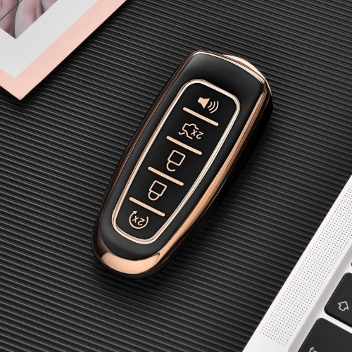 Premium Soft TPU 360° Full Protection Key Fob Cover for Ford C-Max Edge Escape
