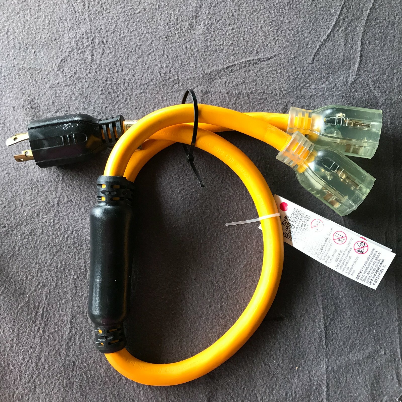 3-Ft. 10-Guage Generator Adapter Cord 01934 New 33524 T96