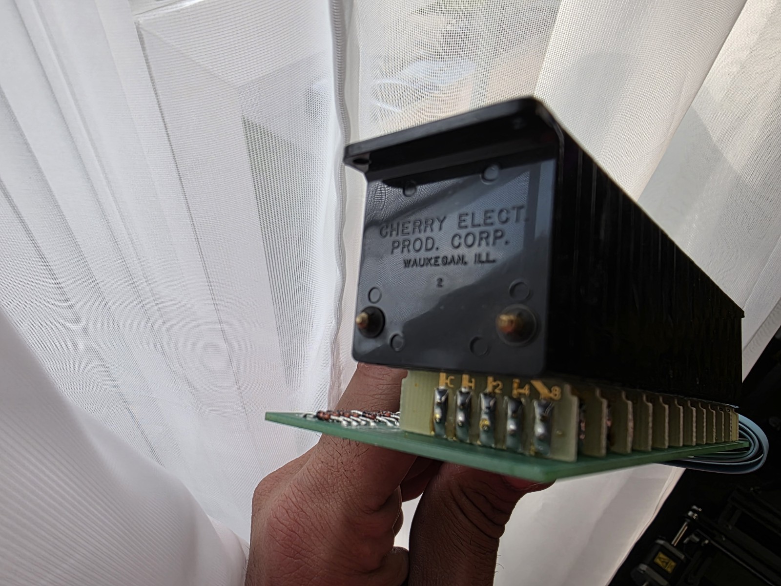 PCB 12 0-9 POSITION ROTARY SWITCHES – CHERRY SWITCH – 10 POSITION ROTARY SWITCH