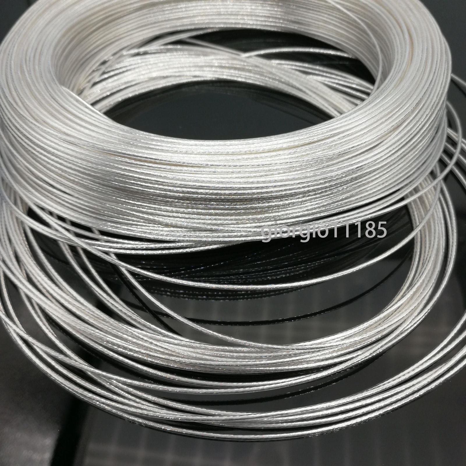 40 Feet 26 AWG High Temperature Polytetrafluoroethylene PTFE Silver Plated Wire