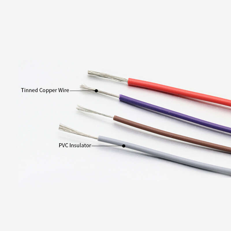 16 – 30AWG Stranded Automotive Equipment Cable PVC Electrical Wire Soft 12 Color