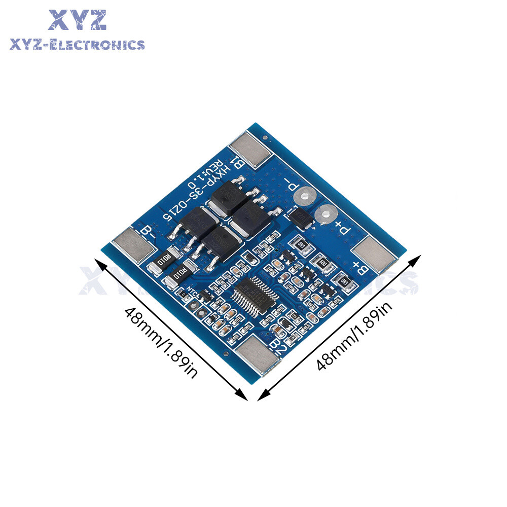 3S 12V 15/20/25/30A 18650 Li-ion Battery Protection Board 11.1V 12.6V Balanced