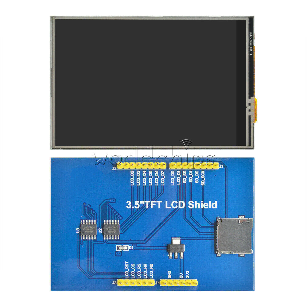 2.4/2.8/3.2/3.5″ Inch SPI Serial Port TFT LCD Screen Touch Panel Module Arduino