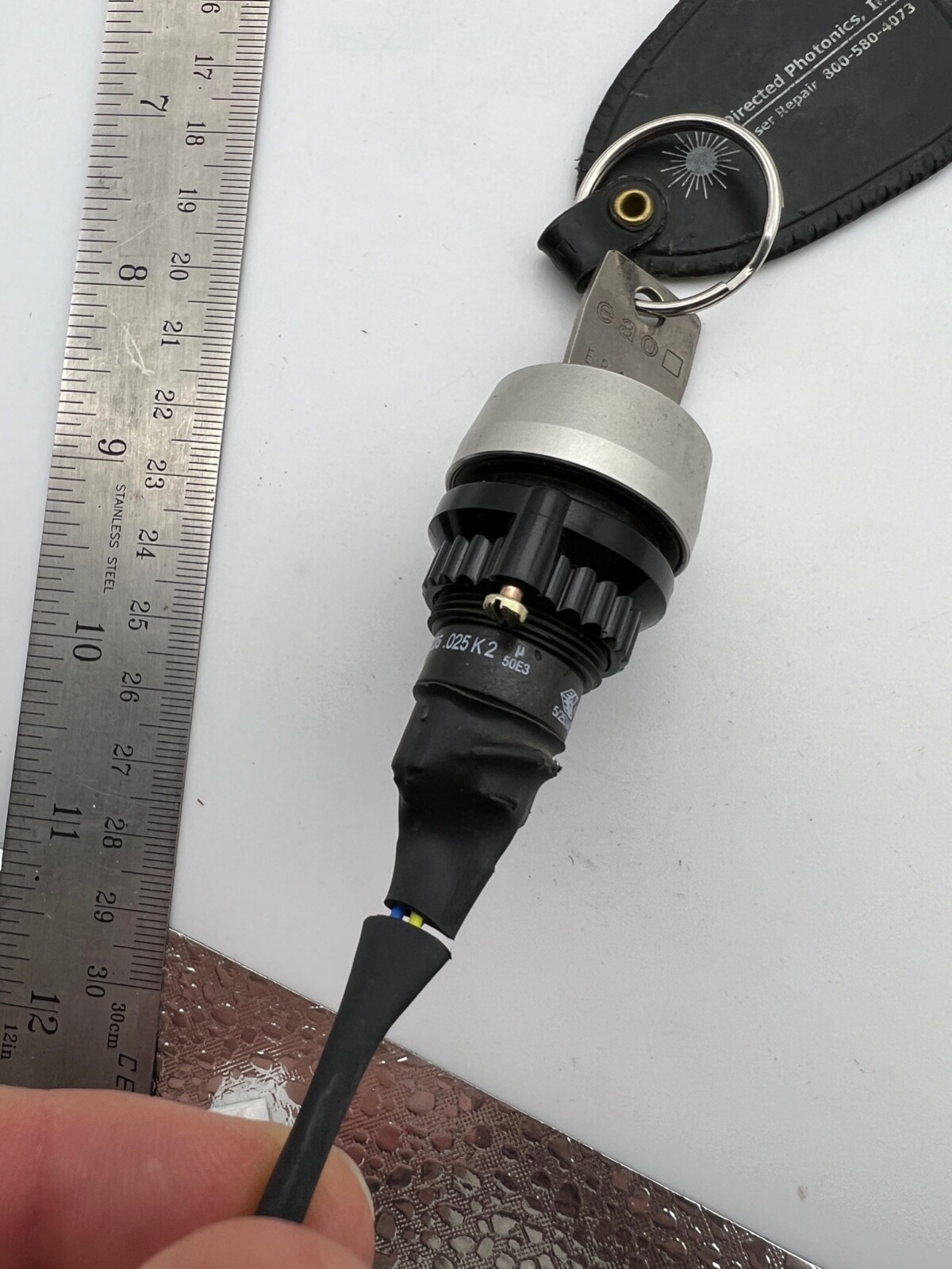 Kara Micro Laser Switch w/ Key EAO KEY SWITCH 14-235 .025 Made in Switzerland
