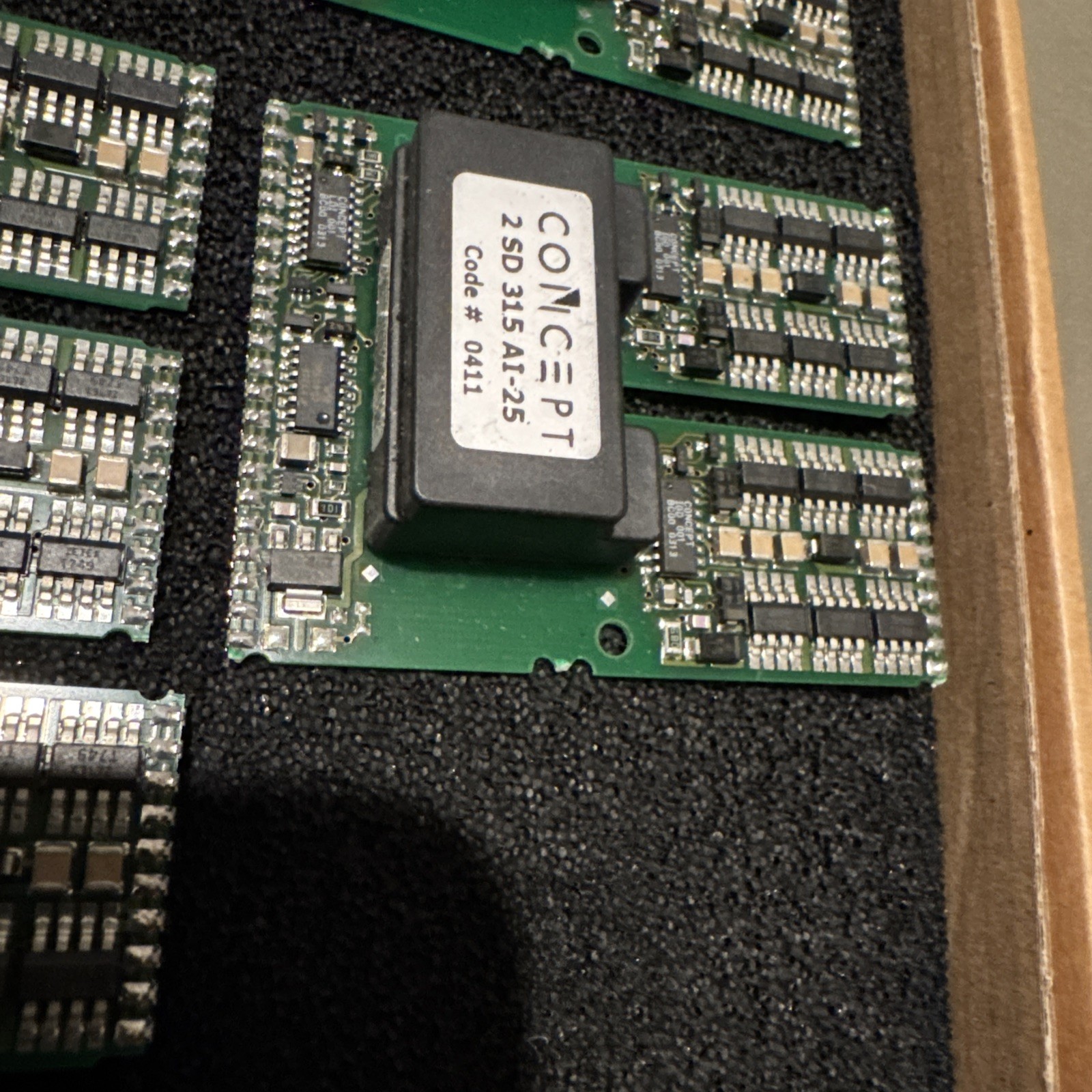 Concept 2SD315 AI-25 IGBT Driver Board – SCALE Technology Switzerland – Lot of 5