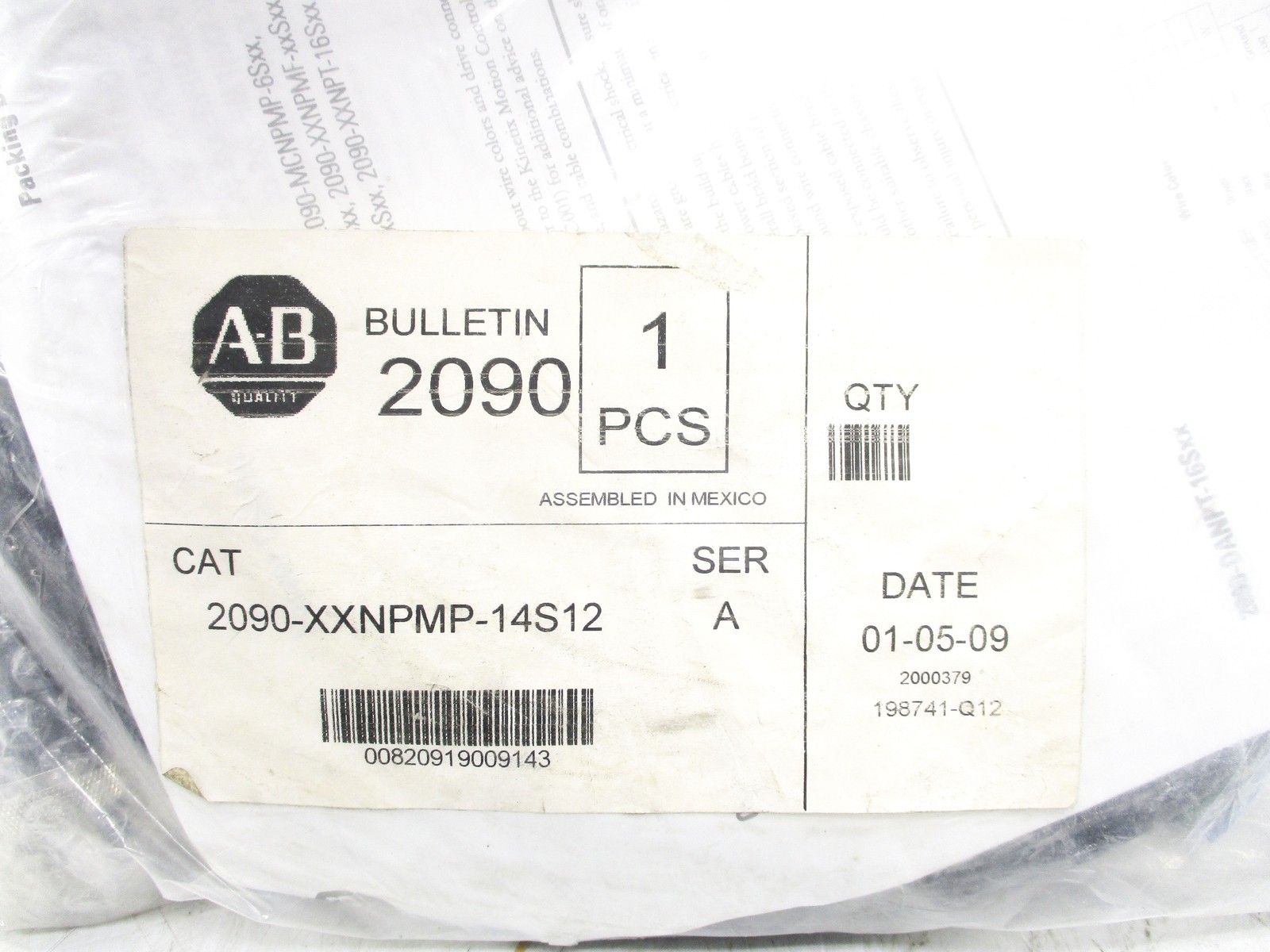 INDUSTRIAL SPARE PART 2090-XXNPMP-14S12 SER. A NSMP