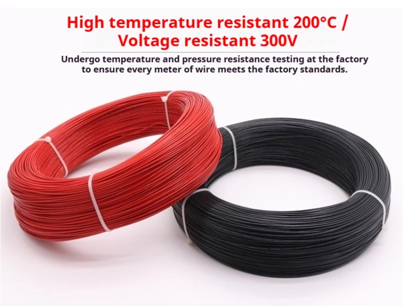 PTFE Cable Wire 10 11 12 14 16 18 20 22 24-30AWG Flexible Tinned Copper UL1332