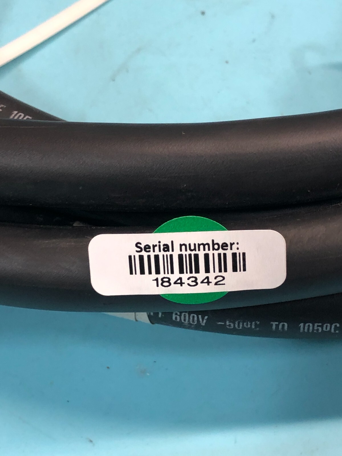 CCI P-241-3-MSHA POWER CABLE, Harting PC-6F20, 184342