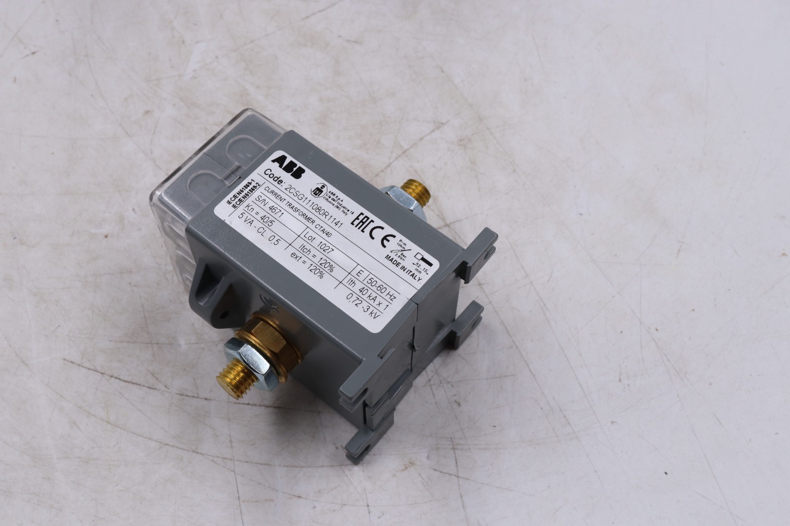 ABB CTA/40 2CSG11080R1141 MADE IN ITALY