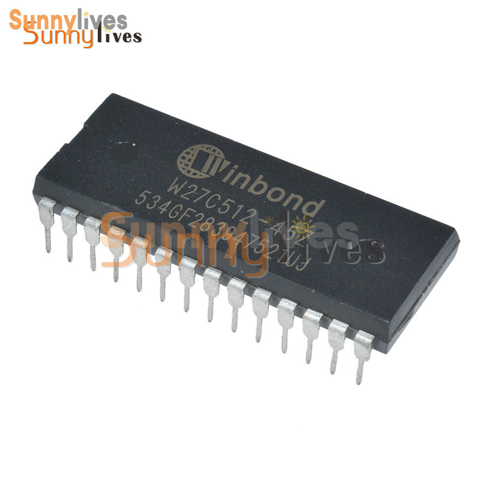 10PCS W27C512-45Z W27C512 IC DIP EEPROM 512KBIT 45NS Winbond EEPROMs US
