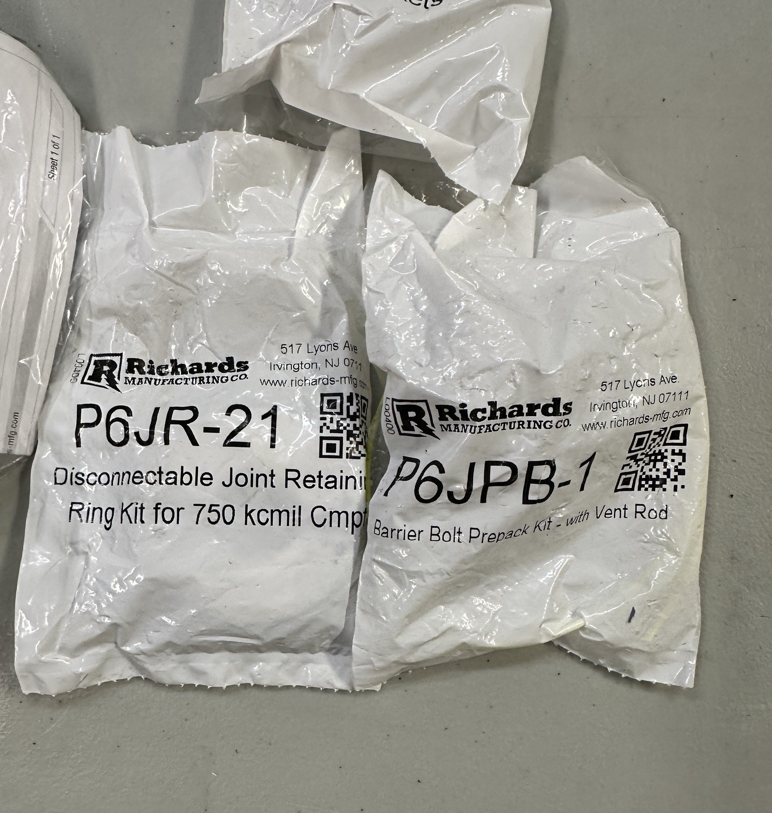 Richards Mfg P925JSB2LM21 Disconnectable Joint Sleeve P925JS 28kV 600kcmil