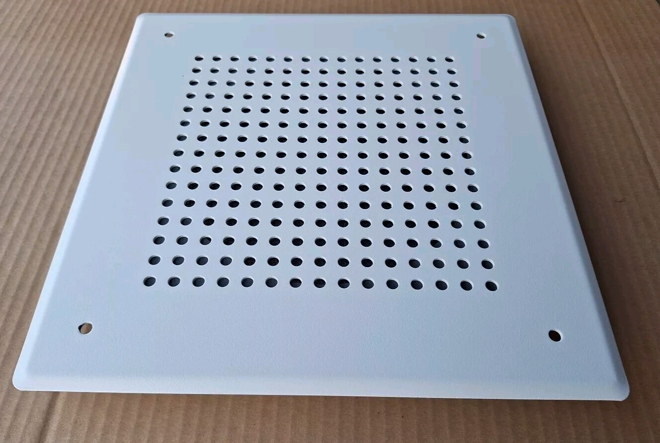 Lowell SG-8VP White Powder Coated Grille For 8″ Speaker Vandal Resistant NOS