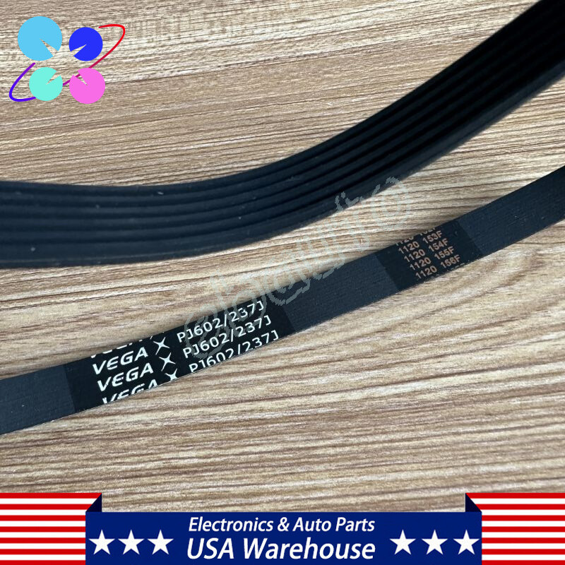 2PCS New For Kobalt Snowblower VEGA 237J/PJ602 237J PJ602 6 Ribs Belts Rubber