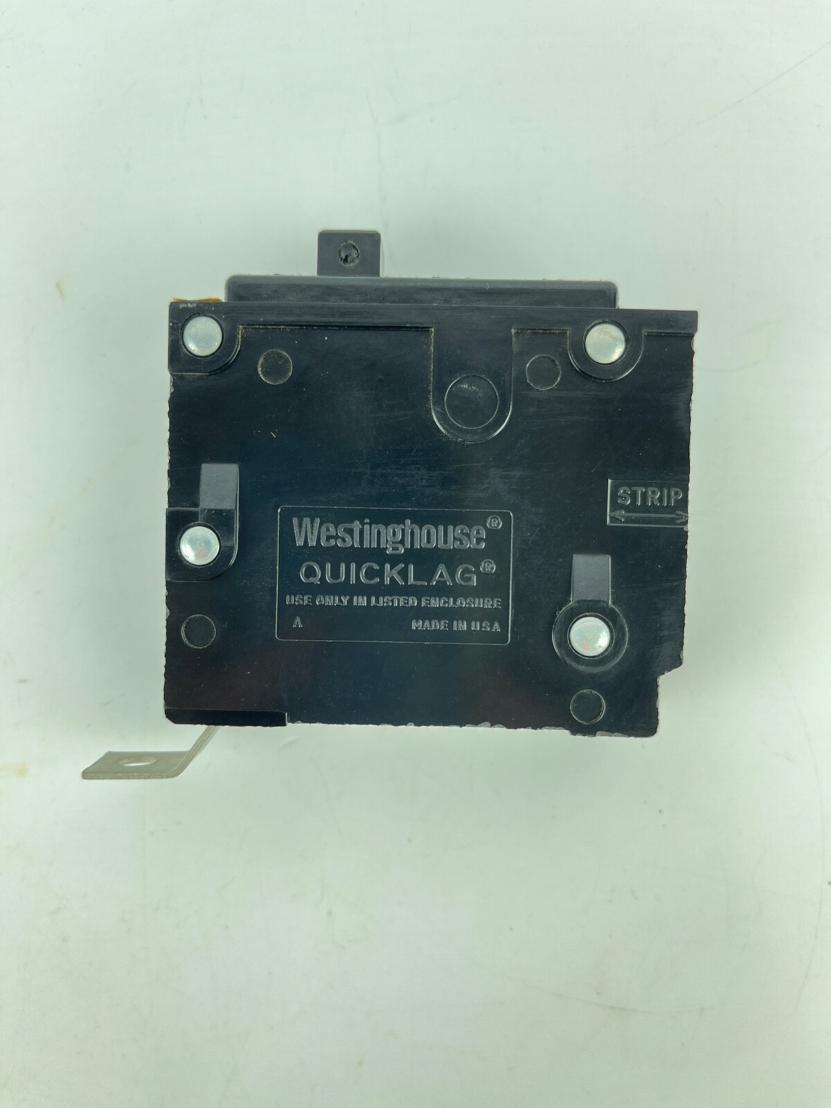 Westinghouse QBH QUICKLAG Circuit Breaker, 1 Pole, 120/240 VAC, 40C QBH1020